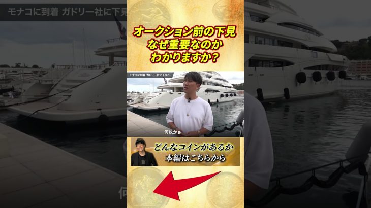コインを下見しないとオークションで後悔します。