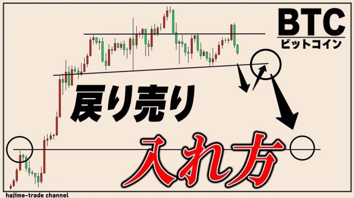 ビットコイン見立て的中で暴落。この後の買い場と売り場を解説。