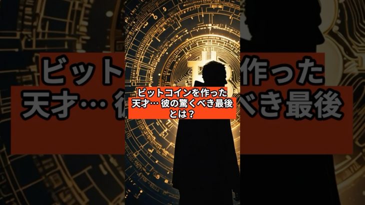 ビットコインを作った天才… 彼の驚くべき最後とは？#雑学 #驚きの真実 #実話