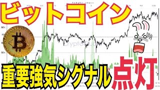 ビットコイン重要強気シグナル点灯！？