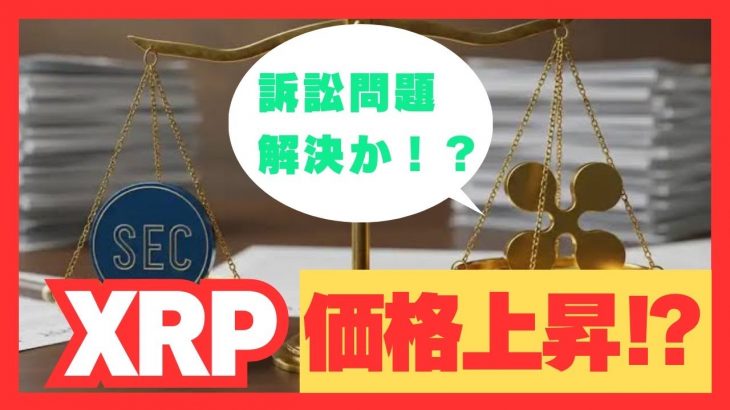 【※XRP爆上げ間近！？※】SECとリップル社の訴訟問題がついに解決！？XRP関連の情報を見逃すな！【仮想通貨】【バブル】【BTC】【ビットコイン】【XRP】【リップル】