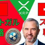 【XRPガチホ勢必見】XRPのスイス、ポルトガル戦略！爆上げに期待‼