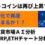 ビットコインは再び上昇へ！景気悪化で再度注目集まる！？ 仮想通貨市場AI予測 BTC,XRP,ETHチャート分析【2025年4月9日版】