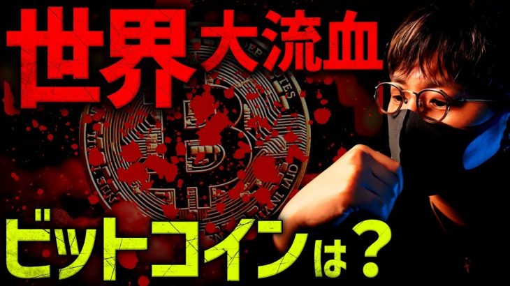 【重要】世界が大流血。でもビットコインは意外と強い理由とは？