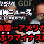 アメリカGDPが3年ぶりマイナス成長…相場荒れるか??【Moshin 切り抜き 仮想通貨 ビットコイン】