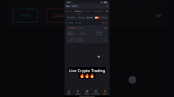 Live Crypto Trading #shorts #livetrading #daytrader #cryptotrader #trading #ethereum
