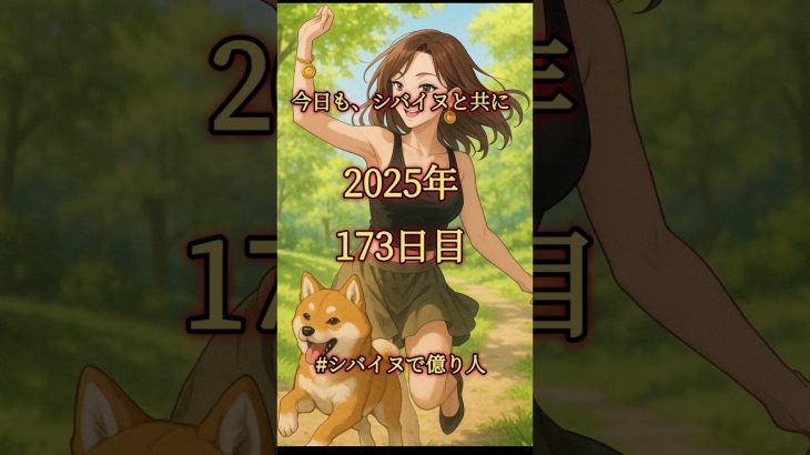 6月11日のシバイヌ #仮想通貨バブル #仮想通貨 #shibainu #暗号資産 #shibainucoin