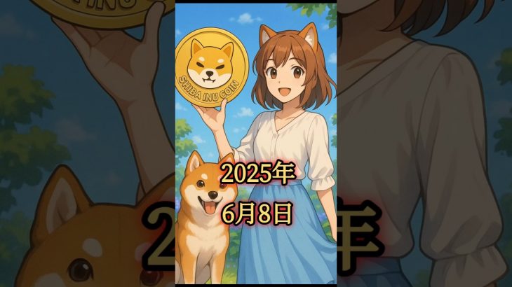 6月8日のシバイヌ #仮想通貨バブル #仮想通貨 #shibainu #暗号資産 #shibainucoin