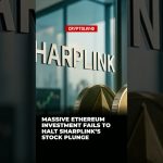 Massive Ethereum Investment Fails to Halt Sharplink’s Stock Plunge