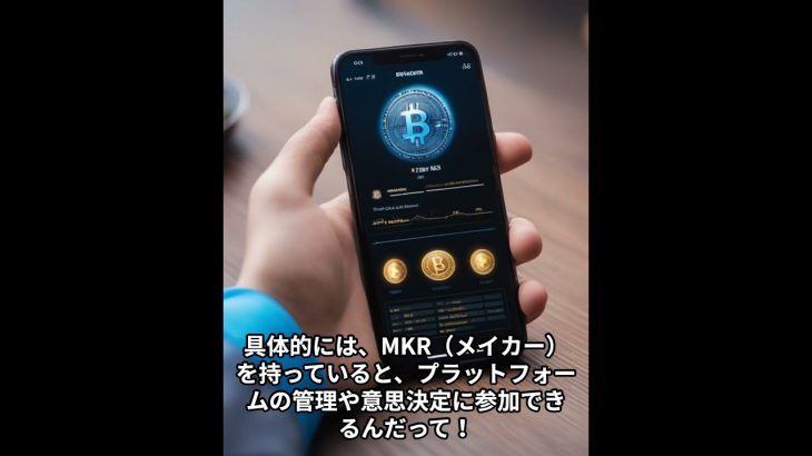 暗号資産（仮想通貨）メイカー MKR #分散型自律組織 #dai