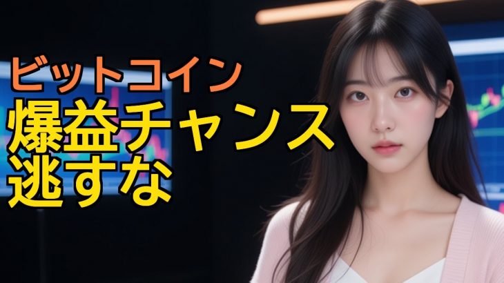 【BTC爆上げ】昨日までの下落は全部ウソ！？大陽線出現でトレンド完全転換！次の天井は12万ドルか！