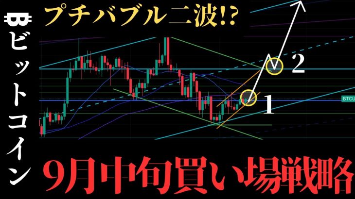 ビットコイン中期戦略公開。12万ドル付近から爆上げ狙います：BTCUSD