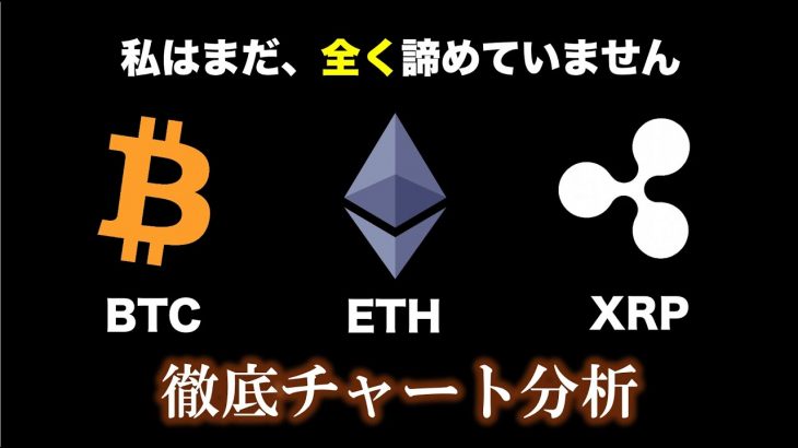 ビットコイン・イーサリアム・リップル直近の見解について　#btc #ethereum #xrp #仮想通貨