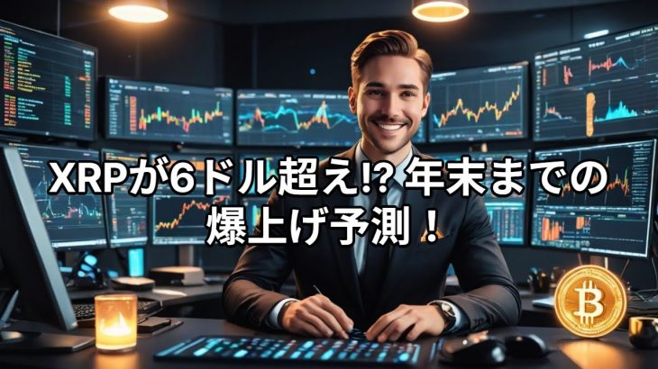 10月４日ＸＲＰが６ドル超え⁉️年末までの爆上げ予測！
