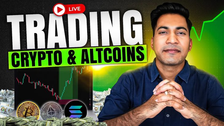 Bitcoin & Ethereum Live Chart Analysis | Live Crypto Trading💸💸