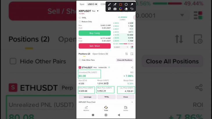 Eth Coin Future Profit 2025 #ethereum #futurestrading #binance