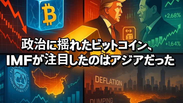 [オーディオファイル] 政治に揺れたビットコイン、IMFが注目したのはアジアだった