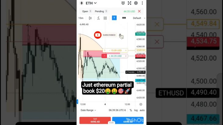 # live ethereum trade #etherium #analysis