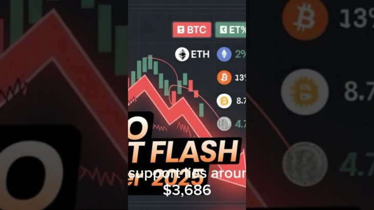 “Crypto Market Flash: Bitcoin Slides Below $107K | Cautious Sentiment Grips the Market”